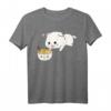 Kawaii Anime Neko Cat Ramen Schüssel T-Shirt – Niedliches Japanisches Anime-Design für Otaku, Manga-Fans & Kätzchenliebhaber