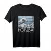 Japanisch Ukiyo-e Hokusai Die Große Welle Vor Kanagawa T-Shirt – Kulturelles Kunstmotiv für Japan-Fans und Kunstliebhaber
