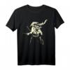 Japanese Swordsman With Samurai T-Shirt – Kalligrafie und Bushido Code, perfekt für Kampfkunst- und Japan-Fans