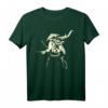 Japanese Swordsman With Samurai T-Shirt – Kalligrafie und Bushido Code, perfekt für Kampfkunst- und Japan-Fans