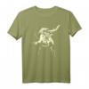 Japanese Swordsman With Samurai T-Shirt – Kalligrafie und Bushido Code, perfekt für Kampfkunst- und Japan-Fans