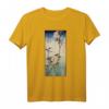 Japaner Woodblock Art Birds Baum Kirschblüte Japan T-Shirt – Kulturelles Geschenk für Kunstliebhaber