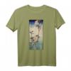 Japaner Woodblock Art Birds Baum Kirschblüte Japan T-Shirt – Kulturelles Geschenk für Kunstliebhaber