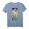 Japaner Woodblock Art Birds Baum Kirschblüte Japan T-Shirt – Kulturelles Geschenk für Kunstliebhaber
