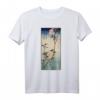 Japaner Woodblock Art Birds Baum Kirschblüte Japan T-Shirt – Kulturelles Geschenk für Kunstliebhaber