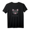 Konichiwa Süße schwarze Katze Japan T-Shirt – Perfekt für Anime-Fans, Japan-Reisende & Souvenirs