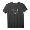 Konichiwa Süße schwarze Katze Japan T-Shirt – Perfekt für Anime-Fans, Japan-Reisende & Souvenirs