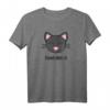 Konichiwa Süße schwarze Katze Japan T-Shirt – Perfekt für Anime-Fans, Japan-Reisende & Souvenirs