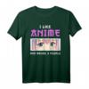 Anime T-Shirt mit Manga-Illustration – Niedliches Mädchen mit bunten Augen, perfekt für Otaku, Kawaii & Waifu Fans, ideal als Geschenk