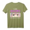 Anime T-Shirt mit Manga-Illustration – Niedliches Mädchen mit bunten Augen, perfekt für Otaku, Kawaii & Waifu Fans, ideal als Geschenk