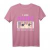 Anime T-Shirt mit Manga-Illustration – Niedliches Mädchen mit bunten Augen, perfekt für Otaku, Kawaii & Waifu Fans, ideal als Geschenk