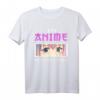 Anime T-Shirt mit Manga-Illustration – Niedliches Mädchen mit bunten Augen, perfekt für Otaku, Kawaii & Waifu Fans, ideal als Geschenk