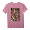 Japanisches Retro-Kunstwerk Samurai reitet riesige Kröte - Vintage-Kunst T-Shirt für Anime-, Manga- und Kunstfans