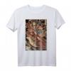 Japanisches Retro-Kunstwerk Samurai reitet riesige Kröte - Vintage-Kunst T-Shirt für Anime-, Manga- und Kunstfans