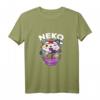 Kawaii Anime Ramen Katze T-Shirt – Niedliches japanisches Kätzchen-Shirt, Perfekt als Geschenk für Anime-, Katzen- und Japan-Fans