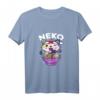 Kawaii Anime Ramen Katze T-Shirt – Niedliches japanisches Kätzchen-Shirt, Perfekt als Geschenk für Anime-, Katzen- und Japan-Fans