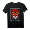 Nekomata Katze Ninja Anime T-Shirt - Japanischer Volksglaube, Samurai & Kampfsport für Tierliebhaber und Kulturfans