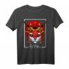 Nekomata Katze Ninja Anime T-Shirt - Japanischer Volksglaube, Samurai & Kampfsport für Tierliebhaber und Kulturfans