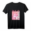 Damen Retro 90s Kawaii Erdbeer Milchshake Karton T-Shirt – Japanischer Otaku Stil, Manga & Anime Fan Geschenk