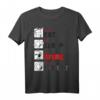 Eat Sleep Anime Repeat Manga Japan Kanji Anime T-Shirt – Lustiges Geschenk für Anime- und Manga-Fans, Otaku, Kinder & Erwachsene