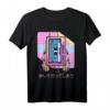 Audio Kassette Harajuku Japanische Retro Musik Anime Fans T-Shirt – Exklusives Streetwear-Design für Otaku, Kawaii & Vintage Musikliebhaber