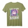 Kawaii Anime Girl Waifu Japanisches Manga Otaku Merch T-Shirt – Perfektes Geschenk für Anime- und Manga-Fans zu Geburtstag & Weihnachten