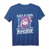 Kawaii Anime Girl Waifu Japanisches Manga Otaku Merch T-Shirt – Perfektes Geschenk für Anime- und Manga-Fans zu Geburtstag & Weihnachten