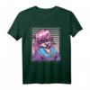 Anime Girl Glitch Vaporwave T-Shirt – Retro Japan Streetwear für Anime-, Manga- und Tokyo-Fans