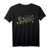 Origami Kraniche T-Shirt – Japanische Glückssymbole und Wunschdesign, farbenfrohes Geschenk für Glück und gute Stimmung