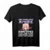 Damen Anime Girl Graphic Manga T-Shirt mit V-Ausschnitt – Lustiges Japanisches Anime-Merch für Mädchen und Jungen, Perfekt für Cosplay & Anime Fans
