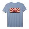 Japanisches Schlachtschiff Yamato Rising Sun Flag T-Shirt – Historisches Marine-Design für WW2 Fans und Modellschiff-Enthusiasten