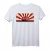 Japanisches Schlachtschiff Yamato Rising Sun Flag T-Shirt – Historisches Marine-Design für WW2 Fans und Modellschiff-Enthusiasten