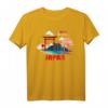 Mount Fuji Wind Japan Tokio Natur - Cooles Art T-Shirt für Japan Fans & Natur-Liebhaber