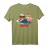 Mount Fuji Wind Japan Tokio Natur - Cooles Art T-Shirt für Japan Fans & Natur-Liebhaber