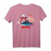 Mount Fuji Wind Japan Tokio Natur - Cooles Art T-Shirt für Japan Fans & Natur-Liebhaber