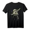 Japanisches Samurai Krieger Retro T-Shirt mit Bushido-Kalligraphie – Perfekt für Kampfsportfans und Liebhaber japanischer Kultur