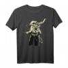 Japanisches Samurai Krieger Retro T-Shirt mit Bushido-Kalligraphie – Perfekt für Kampfsportfans und Liebhaber japanischer Kultur