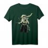 Japanisches Samurai Krieger Retro T-Shirt mit Bushido-Kalligraphie – Perfekt für Kampfsportfans und Liebhaber japanischer Kultur