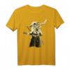 Japanisches Samurai Krieger Retro T-Shirt mit Bushido-Kalligraphie – Perfekt für Kampfsportfans und Liebhaber japanischer Kultur