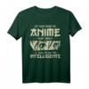 Lustiges Anime T-Shirt für Intelligente Menschen – Japanisches Design mit Spruch, perfekt als Geschenk für Teenager und Anime-Fans