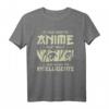 Lustiges Anime T-Shirt für Intelligente Menschen – Japanisches Design mit Spruch, perfekt als Geschenk für Teenager und Anime-Fans