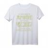 Lustiges Anime T-Shirt für Intelligente Menschen – Japanisches Design mit Spruch, perfekt als Geschenk für Teenager und Anime-Fans