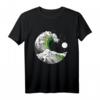 Aromantic Pride LGBTQ+ T-Shirt mit japanischer Great Wave und Aro Flagge – Supporter-Shirt für Pride, Geburtstag & LGBTQIA+ Events