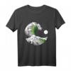 Aromantic Pride LGBTQ+ T-Shirt mit japanischer Great Wave und Aro Flagge – Supporter-Shirt für Pride, Geburtstag & LGBTQIA+ Events