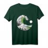 Aromantic Pride LGBTQ+ T-Shirt mit japanischer Great Wave und Aro Flagge – Supporter-Shirt für Pride, Geburtstag & LGBTQIA+ Events