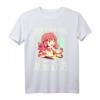 Just A Girl Who Loves Anime And Cats - Anime Girl T-Shirt für Otaku Fans, Teen Mädchen & Frauen, Perfekt für Weihnachten, Geburtstag & Japan-Urlaub