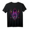 Samurai Dämon Oni Akuma Maske T-Shirt mit Bushido Spirit - Japanisches Design, klassisch geschnitten