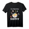 You Maki Miso Happy Sushi Japan Liebhaber T-Shirt - Lustiges Motiv für Sushi Fans & Japan Liebhaber als Geschenk oder zum Restaurantbesuch