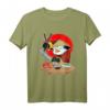 Japanisches Essen & Pinguin T-Shirt für Maki-Liebhaber - Samurai Sushi Pinguin Motiv für Japan- und Tierfans
