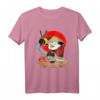Japanisches Essen & Pinguin T-Shirt für Maki-Liebhaber - Samurai Sushi Pinguin Motiv für Japan- und Tierfans